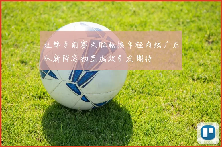 杜锋季前赛大胆轮换年轻内线广东队新阵容初显成效引发期待